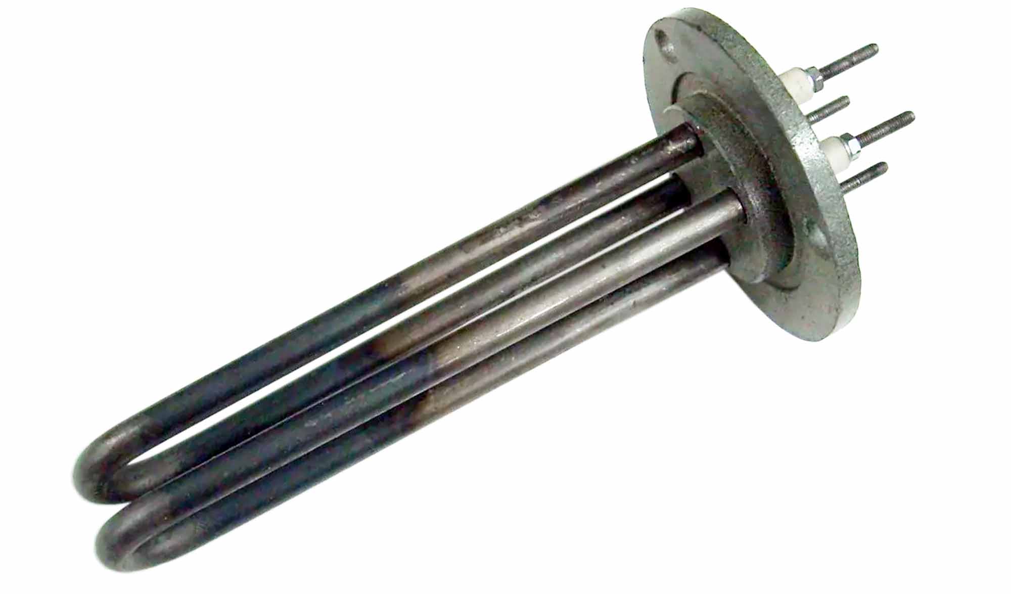 ТЭНБ-П-3,0-Р-МИКМ 133 (Сангай), сталь, фланец - 100мм, прокладка, L-21 см